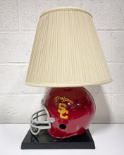 Load image into Gallery viewer, Vintage USC Trojans Football Table Lamp
