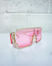 Load image into Gallery viewer, Pink Futuristic Sunnies
