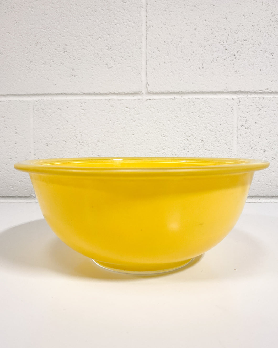 Bright Yellow Pyrex Bowl