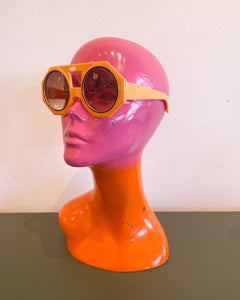 Cantaloupe Coloured Round Sunnies