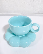 Load image into Gallery viewer, Tiffany Blue Cloud Saucer and Mug
