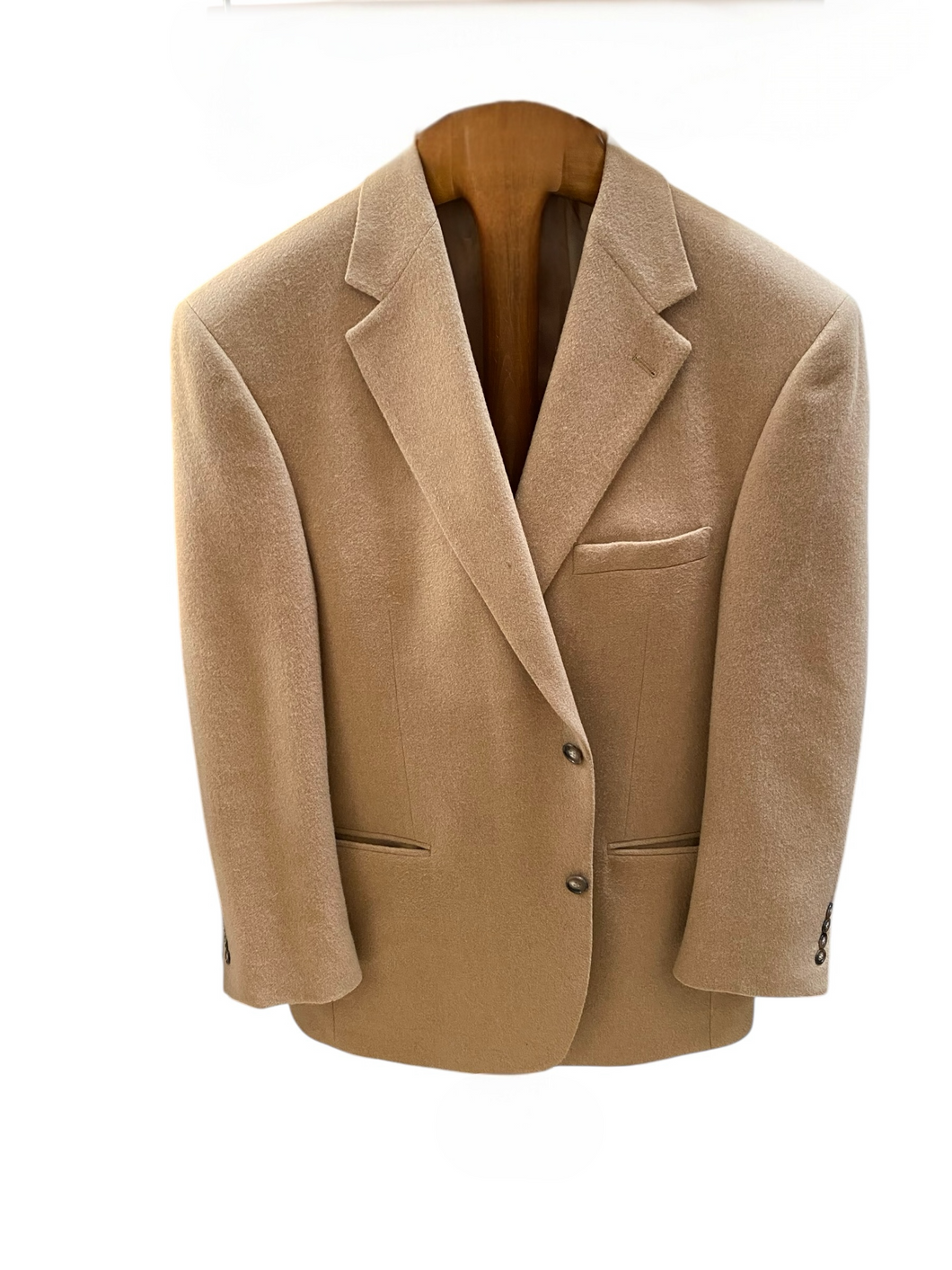 Andrew Fezza Camel Hair Sports Jacket