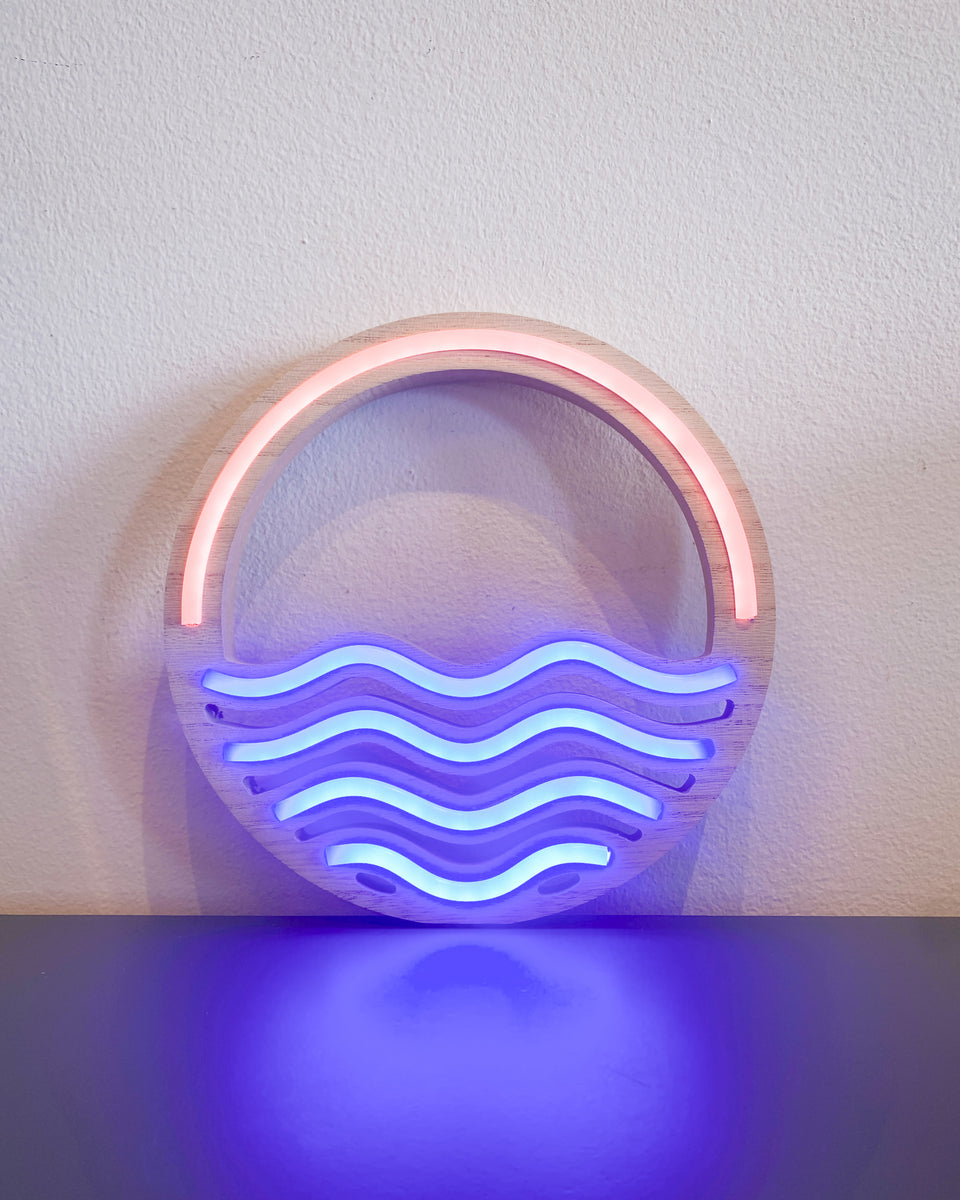 Ocean Waves LED Wall Light – Sunbeam Vintage