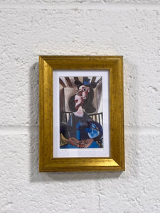 Mini Framed The Girl in Chair
