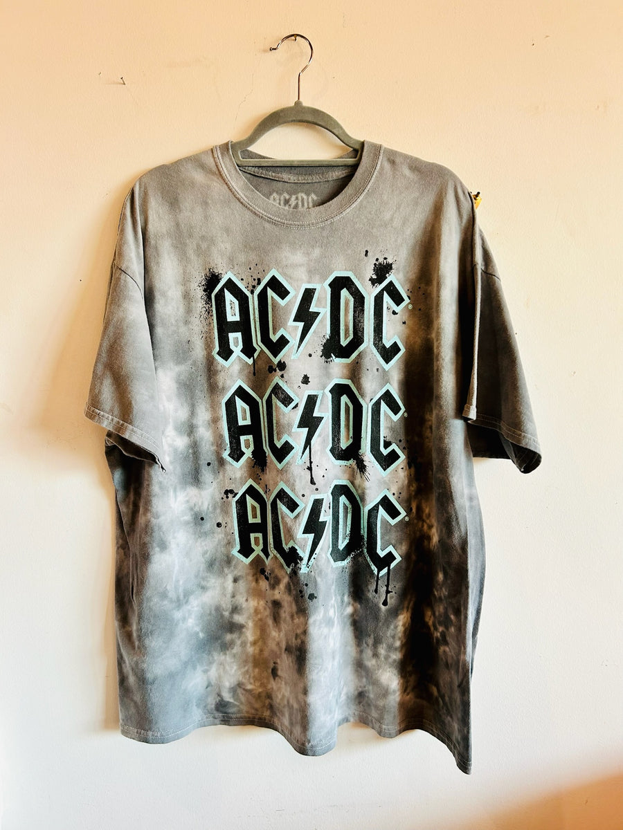 AC/DC Tye Dye Ombré Shirt – Sunbeam Vintage
