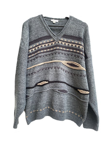 Ted Lapidus Coogi Style Sweater