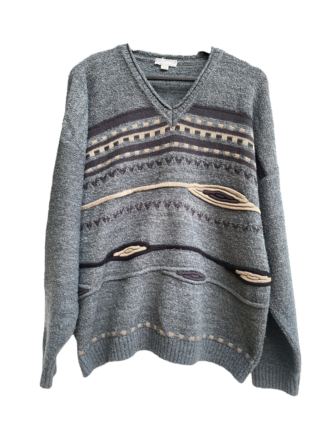 Ted Lapidus Coogi Style Sweater