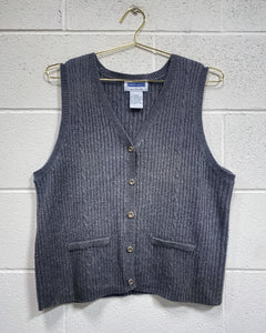 Grey Knit Vest (M)