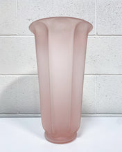 Load image into Gallery viewer, Balos Mouthblown Glass Pink Tall Vase
