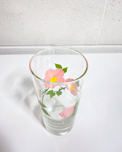 Libbey Desert Rose Drinking Glass