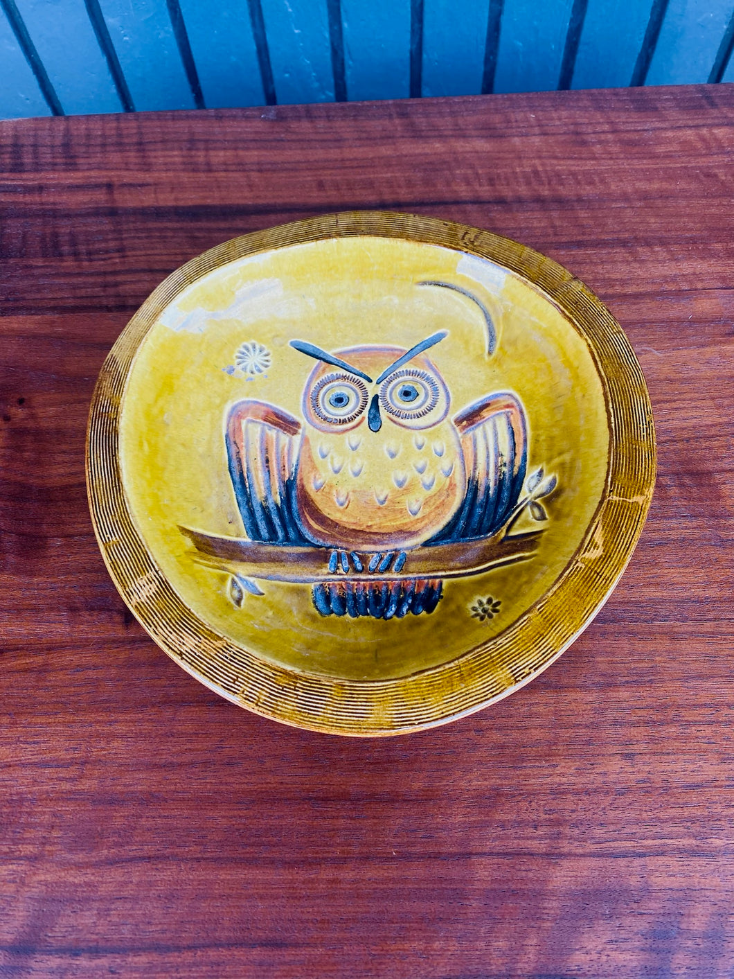 Ceramic Vintage Catchall Owl Studio Pottery