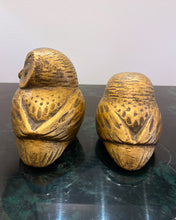 Load image into Gallery viewer, Vintage Pair of Gold Owls

