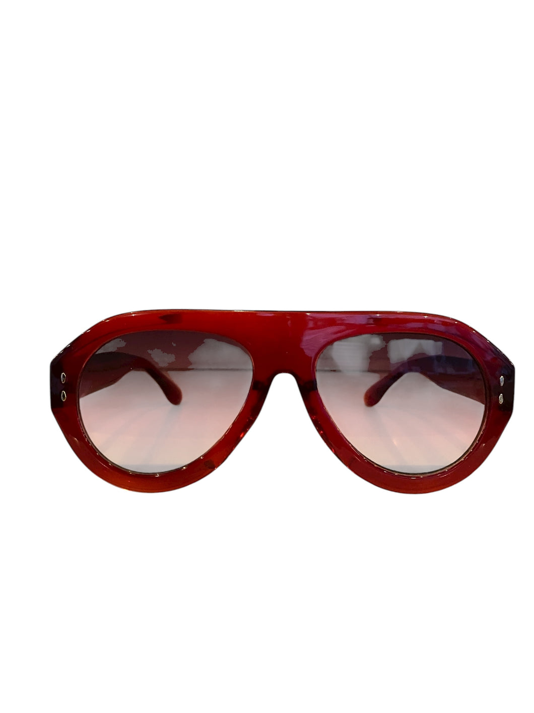 Crimson Red Aviators