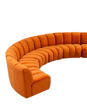 Load image into Gallery viewer, Burnt Orange Chic Circle Sofa
