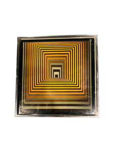 Heliogravure print on paper by Victor Vasarely (1908-1997)