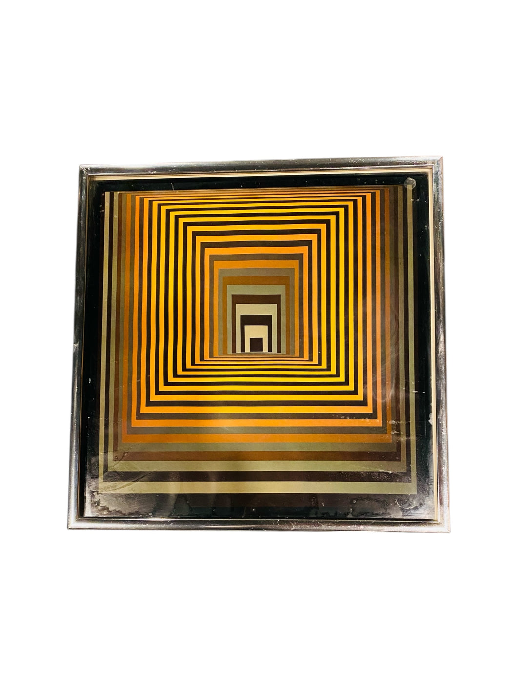 Heliogravure print on paper by Victor Vasarely (1908-1997)