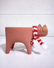 Load image into Gallery viewer, Modernist Terracotta Cat Planter
