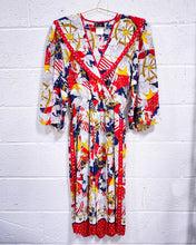Load image into Gallery viewer, Vintage 1980’s Diane Freis Nautical Dress
