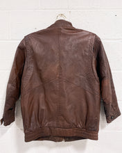 Load image into Gallery viewer, Vintage Brown Leather Jacket (XXL)
