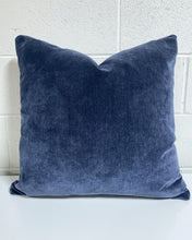 Load image into Gallery viewer, Square Pillow in Amici Indigo
