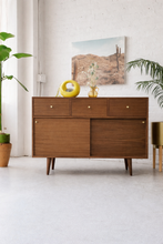 Load image into Gallery viewer, Victor Walnut Storage Console
