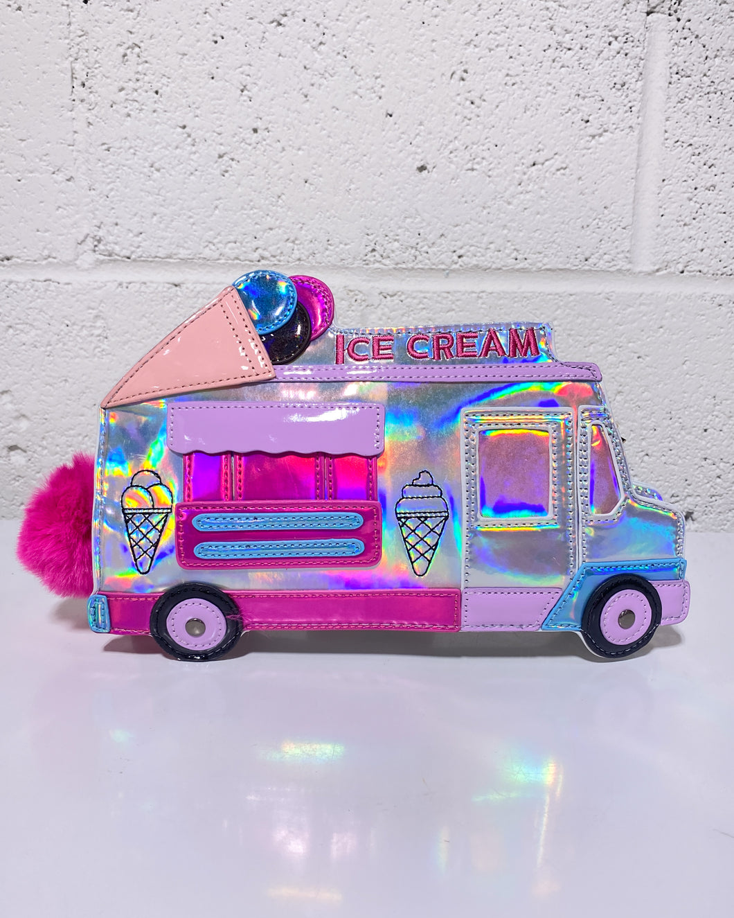 Irridescent Ice Cream Truck Purse