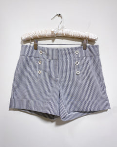 Pin Striped Shorts (4)