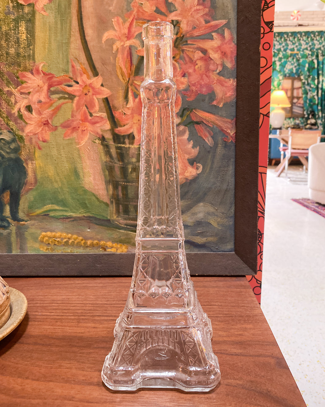 Glass Eiffel Tower Vase