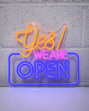 Load image into Gallery viewer, Yes! We Are Open LED Sign
