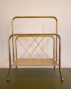 Hollywood Regency Magazine Rack