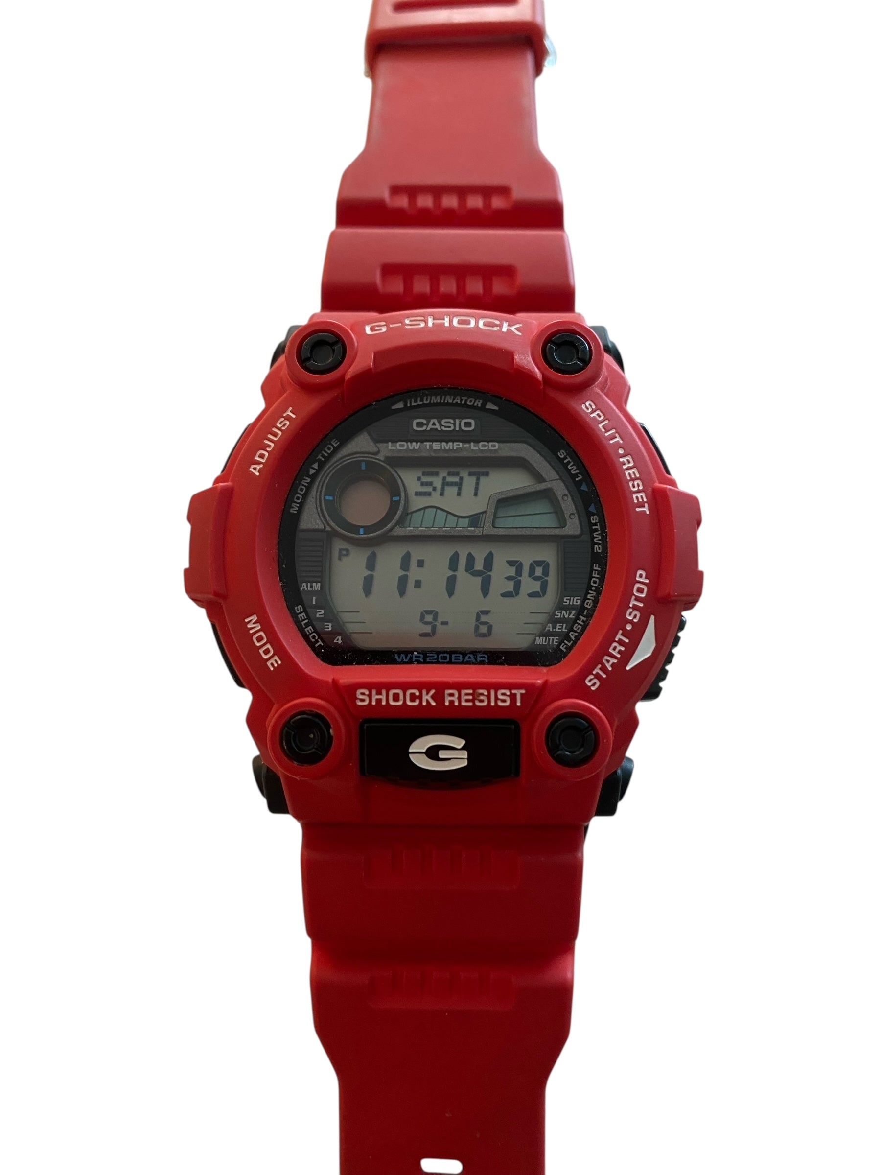 Red G Shock Casio Watch – Sunbeam Vintage