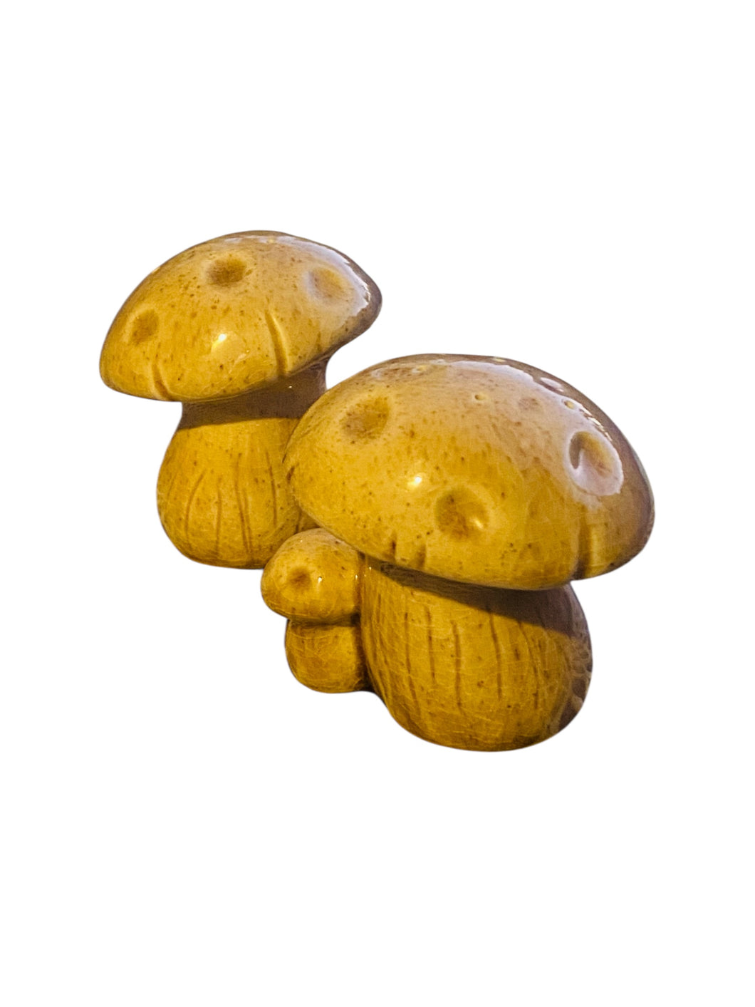 Pair of Small Mushroom Salt and Pepper Shakers