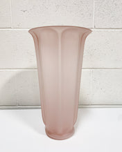 Load image into Gallery viewer, Balos Mouthblown Glass Pink Tall Vase
