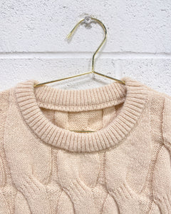 Coffee with Cream Sweater (L)