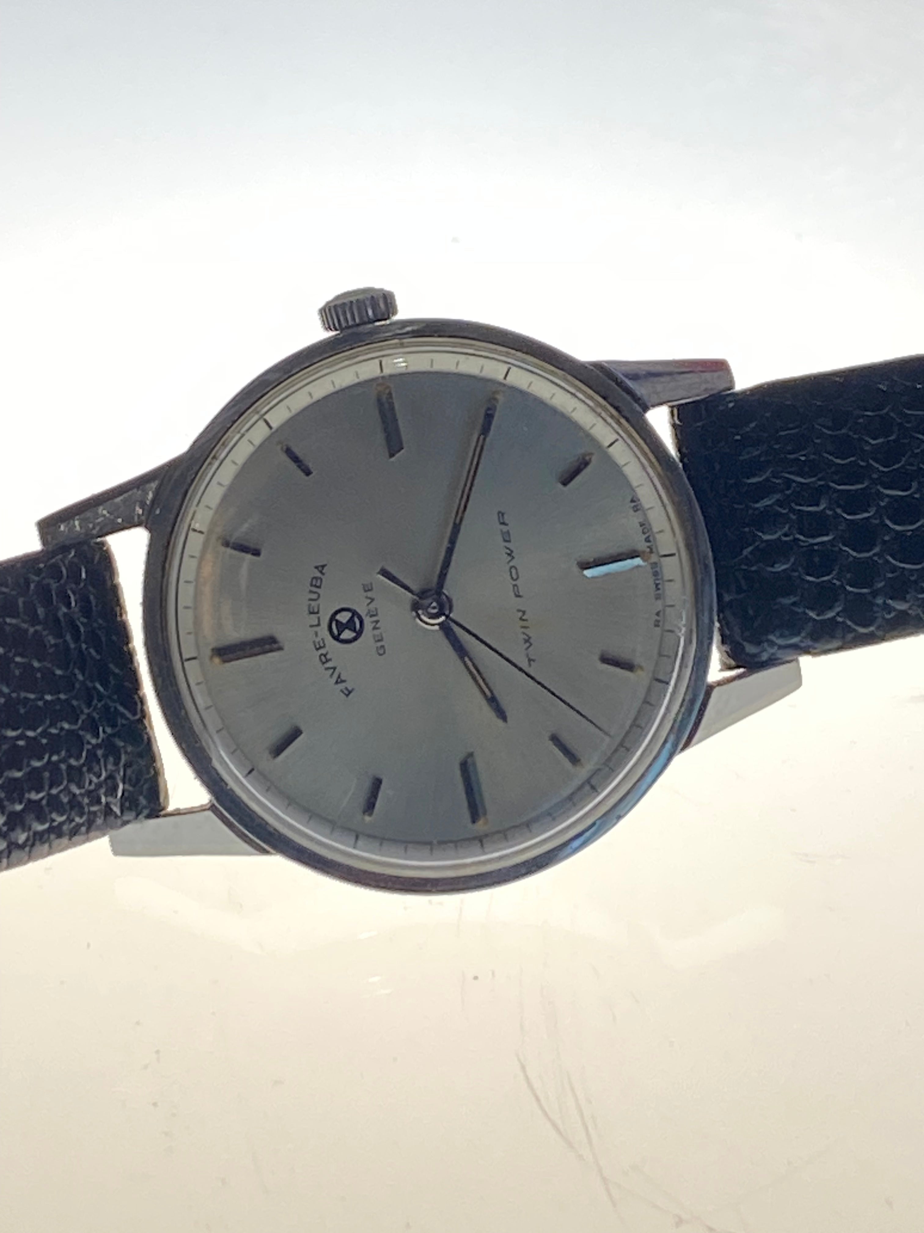 Favre-Leuba Twin Power Wrist Watch