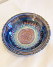 Load image into Gallery viewer, Glazed Bowl in Blue and Purple
