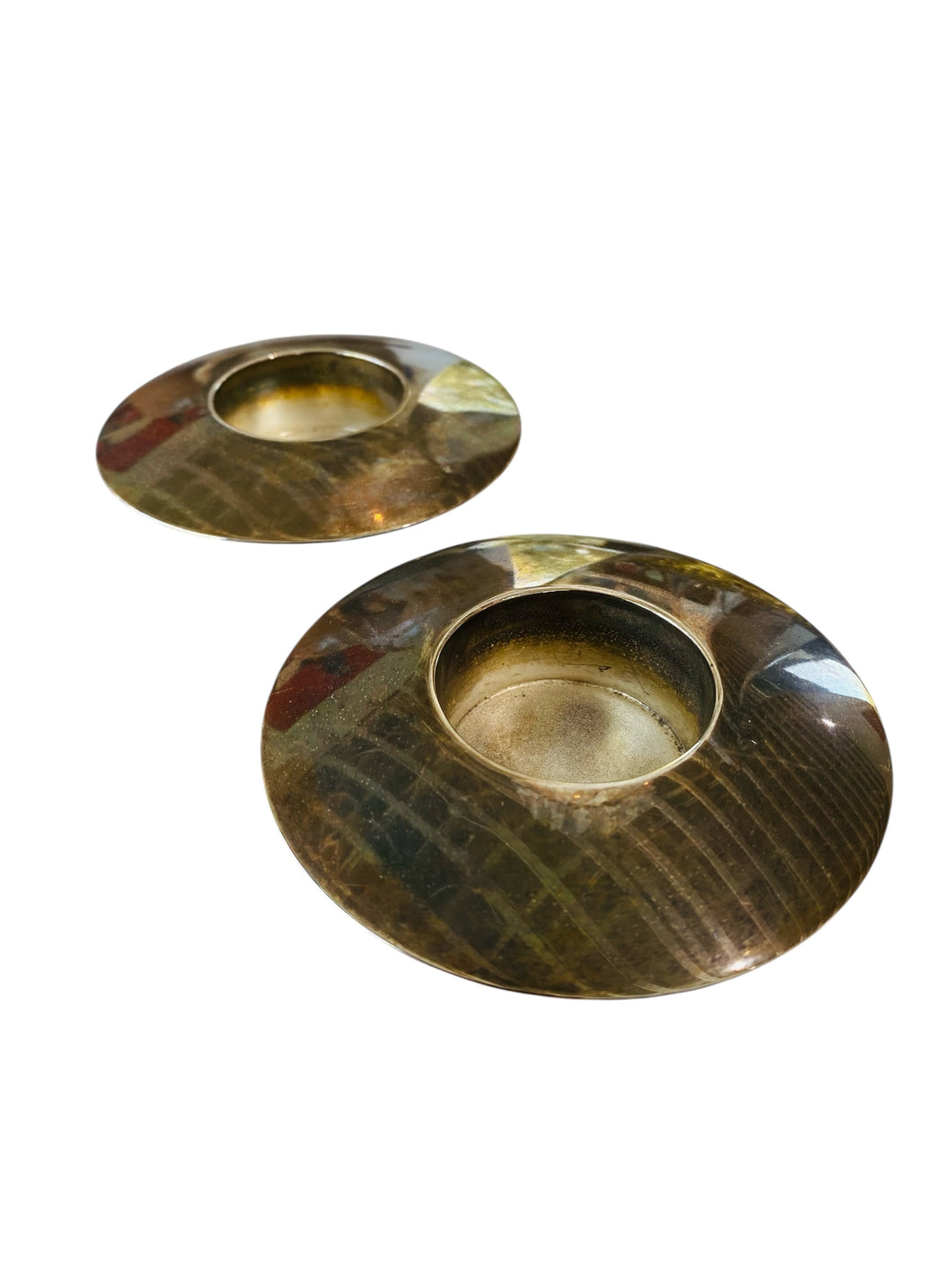 Silver Plated Tea Light Candle Holder