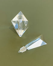 Load image into Gallery viewer, Vintage Deco Cut Crystal Perfume Bottle #2
