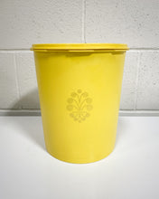 Load image into Gallery viewer, Vintage Butter Yellow Tupperware Canister - Large
