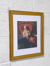 Load image into Gallery viewer, Pug Dog in an Armchair by Alfred Dedreux
