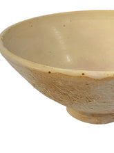 Load image into Gallery viewer, Cream Glazed Hagi Style Bowl
