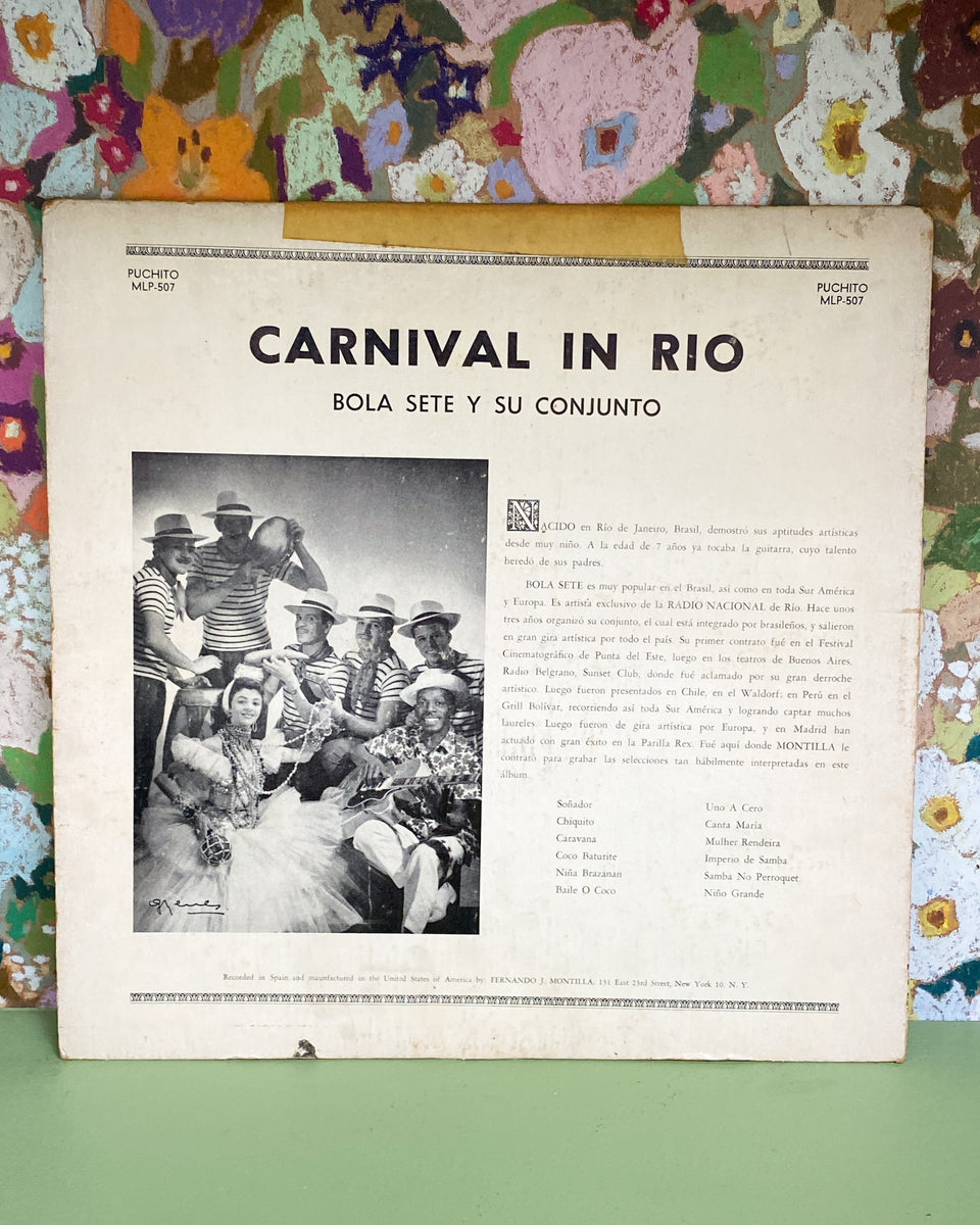 Carnival in Rio, Framed – Sunbeam Vintage