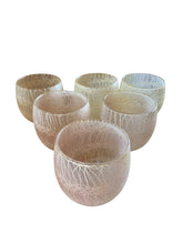 Load image into Gallery viewer, Set Six Low Ball Spaghetti Tumblers
