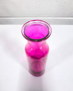 Hot Pink Milk Jar Vase