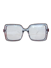 Load image into Gallery viewer, Transparent Red Fashioned Glasses
