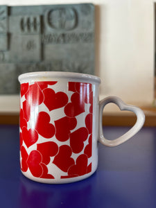Heart Lots of Love 1980’s Coffee Cup