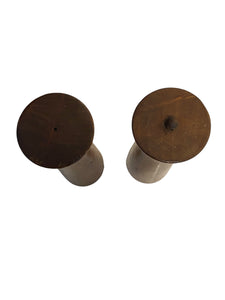 MCM Collectible Wood Salt and Pepper Shakers