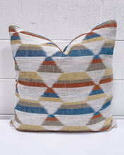 Load image into Gallery viewer, Square Pillow in Southwestern Motif
