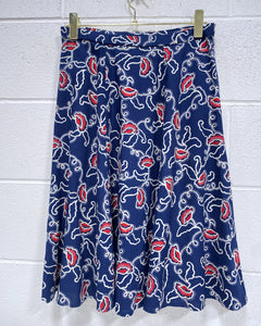 Liz Claiborne Floral Blouse + Skirt Set (10P)