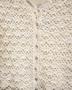 Crochet Button Up Blouse (M)